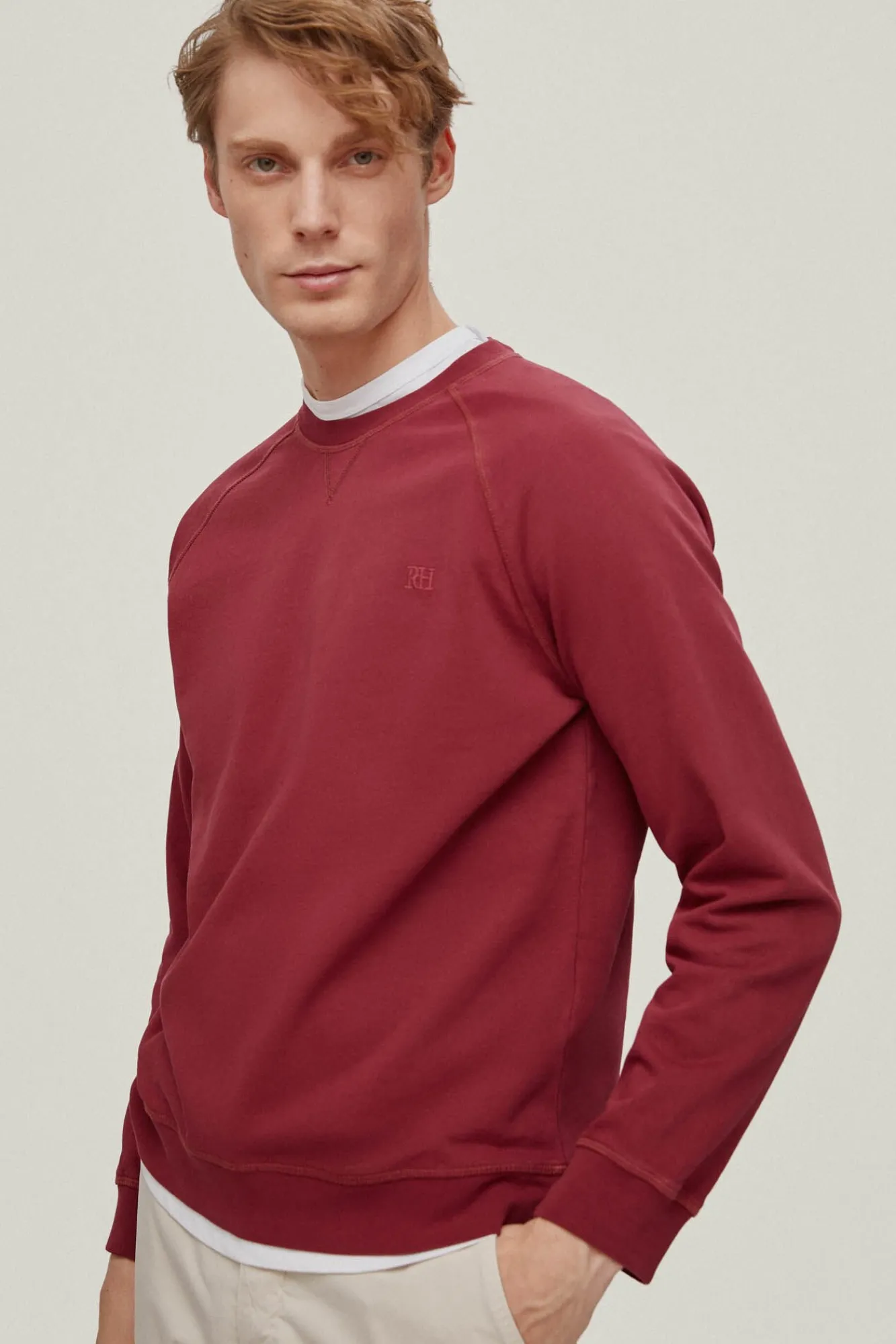 Sudadera Cuello Redondo Lavada^Pedro del Hierro Cheap