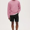 Sudadera De Cuello Redondo De Algodon Organico^Selected Cheap