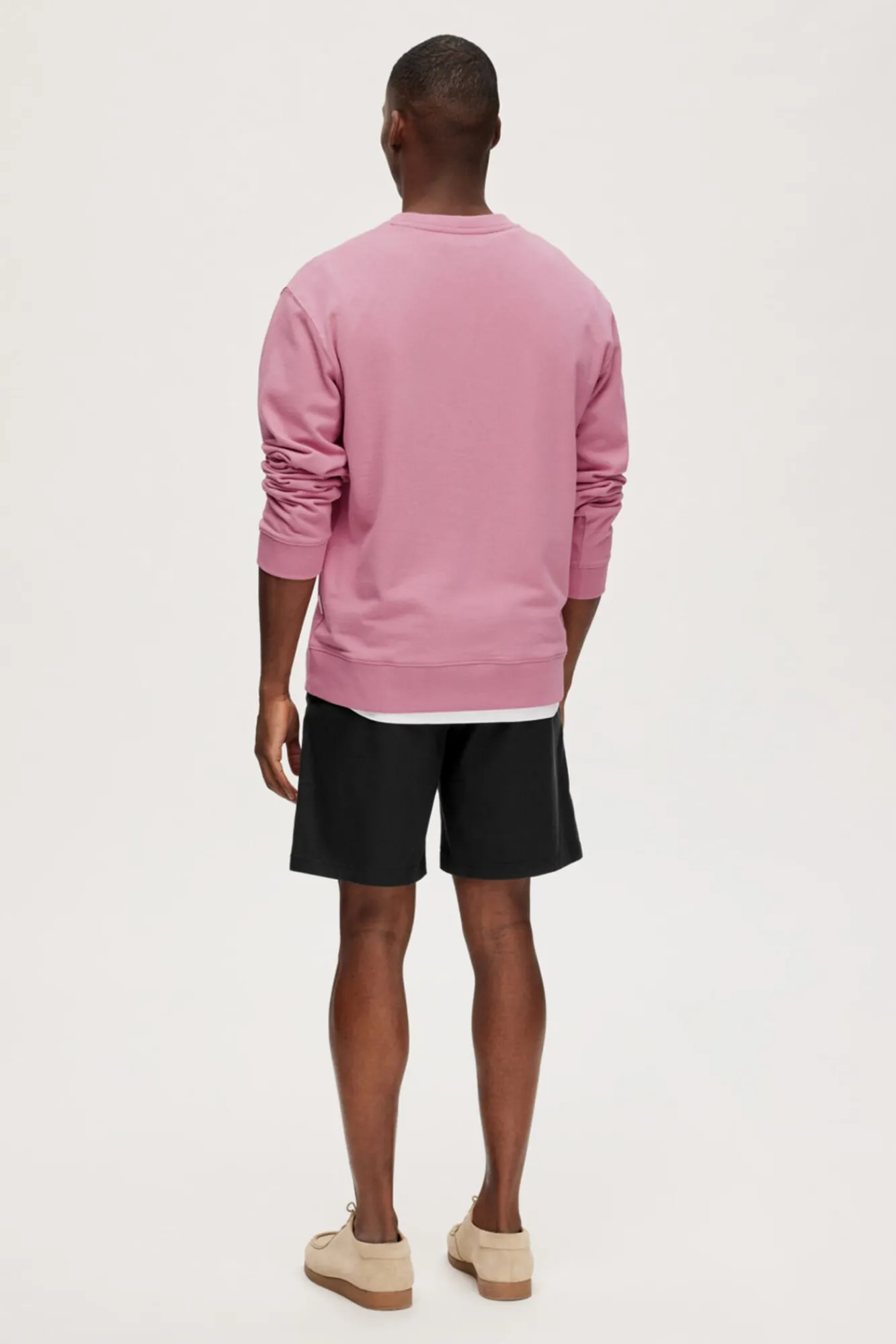 Sudadera De Cuello Redondo De Algodon Organico^Selected Sale