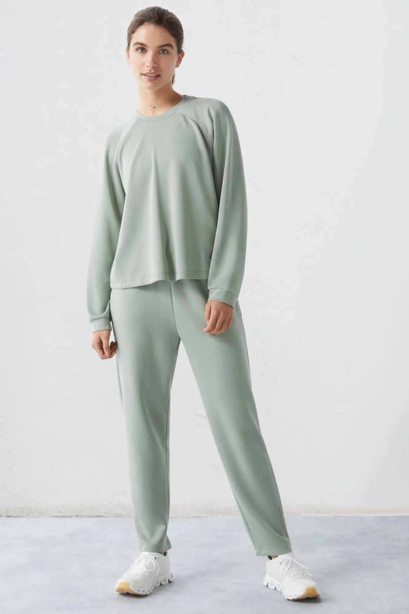 Sudadera Felpa Soft Verde^Dash and Stars Discount