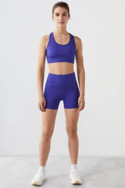 Sujetador Deportivo Azul Violeta 4D Stretch^Dash and Stars Best Sale