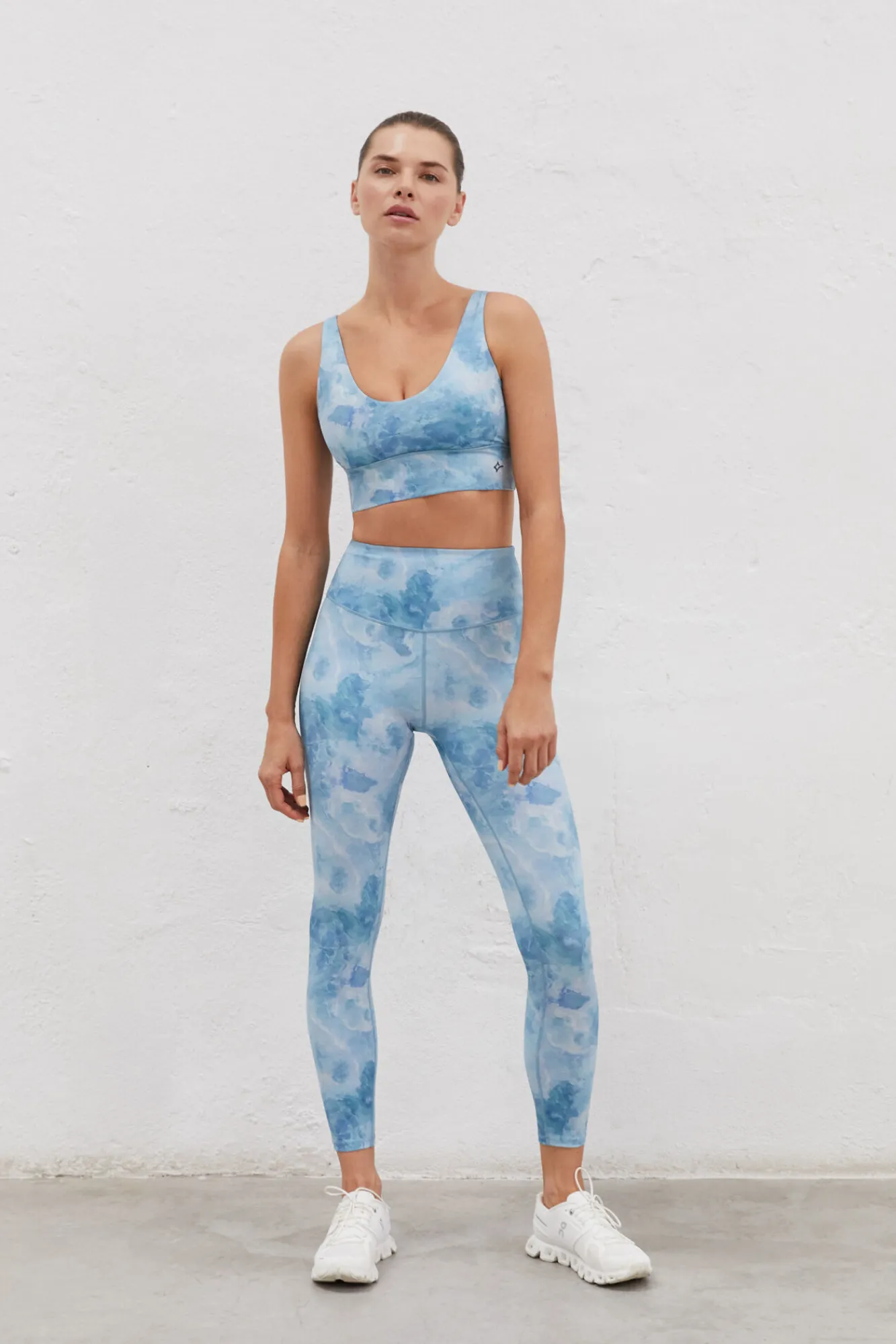 Sujetador Deportivo Azul 4D Stretch^Dash and Stars Fashion