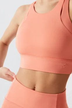 Sujetador Deportivo Cut Out Coral 4D Stretch^Dash and Stars Shop