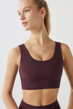 Sujetador Deportivo Morado Power Sculpt^Dash and Stars Store