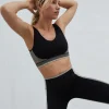 Sujetador Deportivo Negro Seamless Fit^Dash and Stars Store
