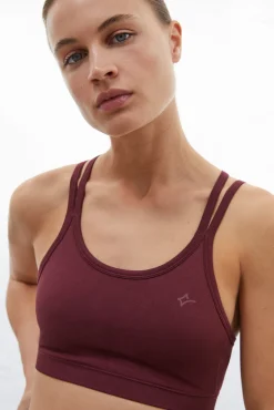 Sujetador Top Deportivo Granate Seamless Comfort^Dash and Stars Fashion