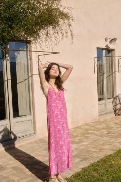 Suzanne Vestido Lencero Estampado^Hoss Intropia Hot