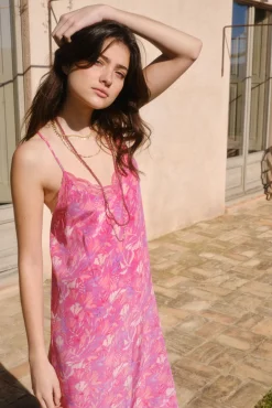 Suzanne Vestido Lencero Estampado^Hoss Intropia Hot