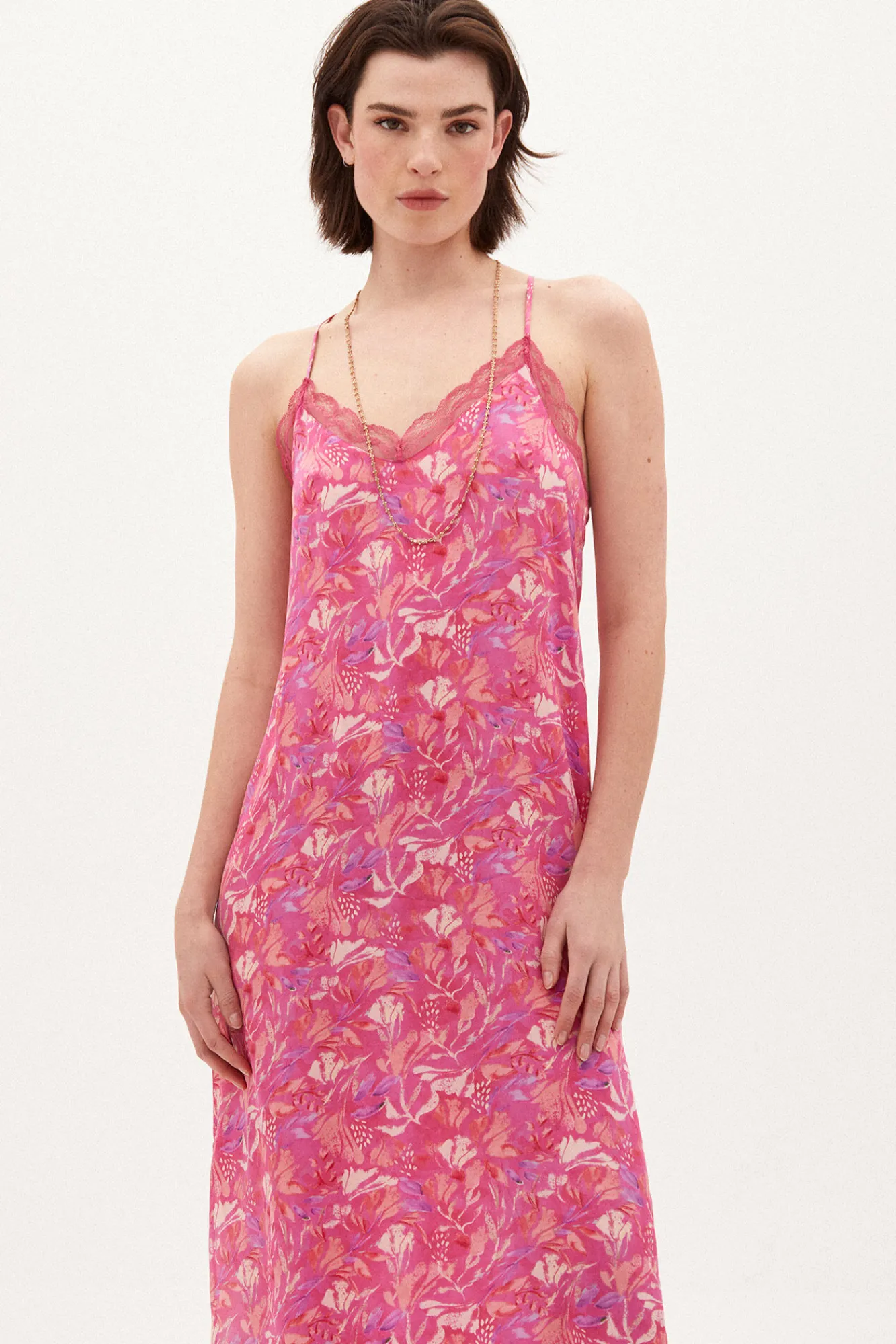 Suzanne Vestido Lencero Estampado^Hoss Intropia Hot