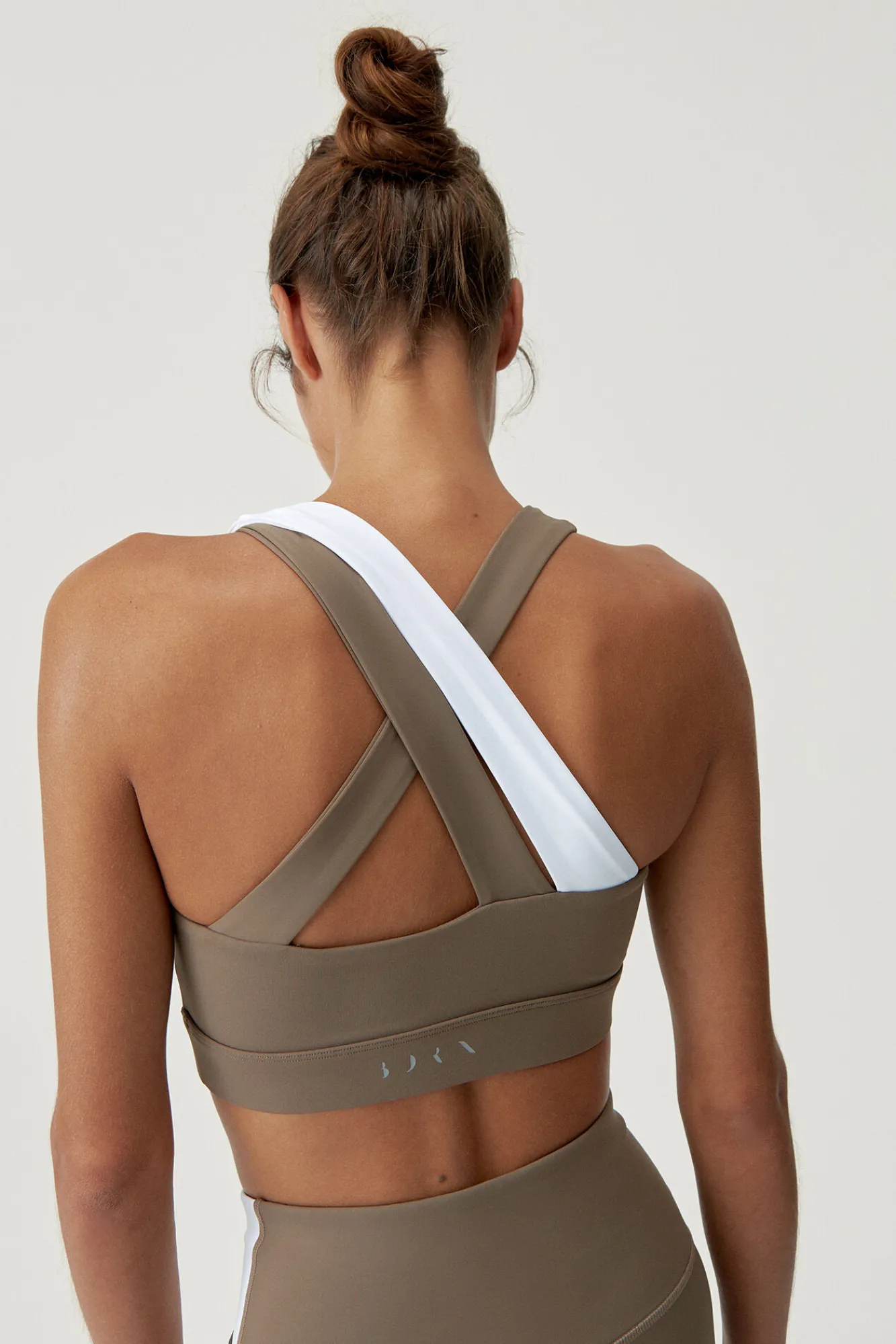 Top Cleo Fossil/White^Born Living Yoga New