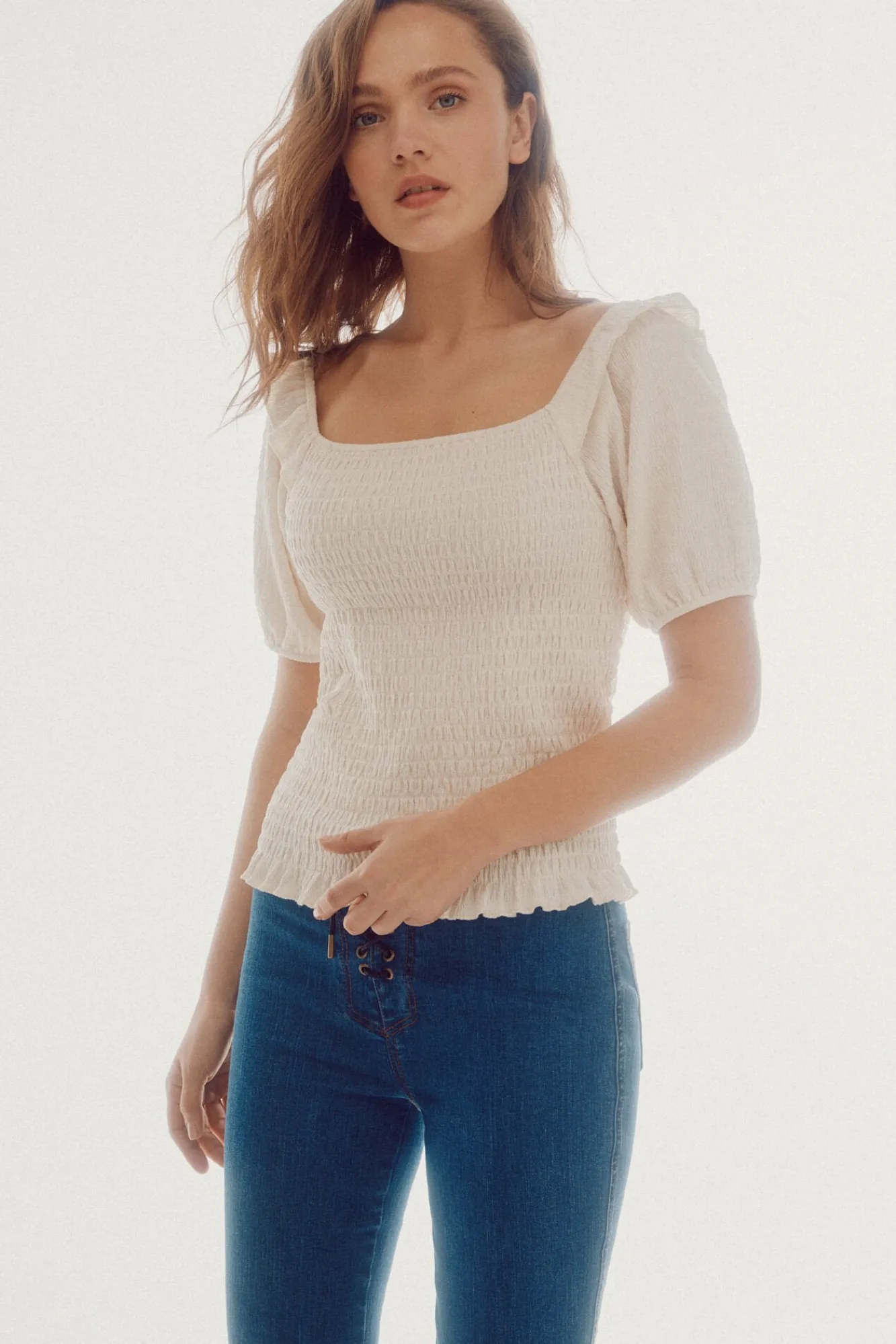 Top Con Nido De Abeja^Slowlove Outlet