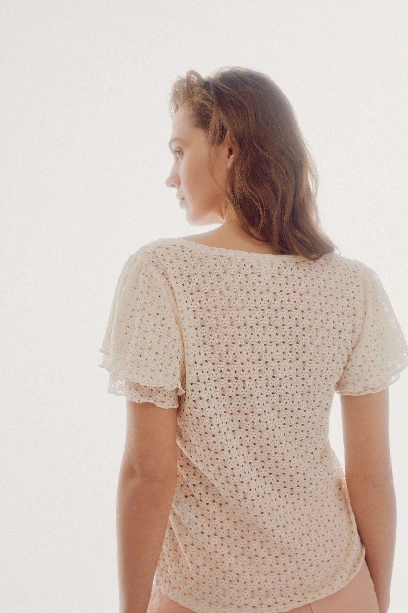 Top Con Volantes^Slowlove Cheap