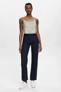 Top Corto Lentejuelas Tirantes^Esprit Best Sale