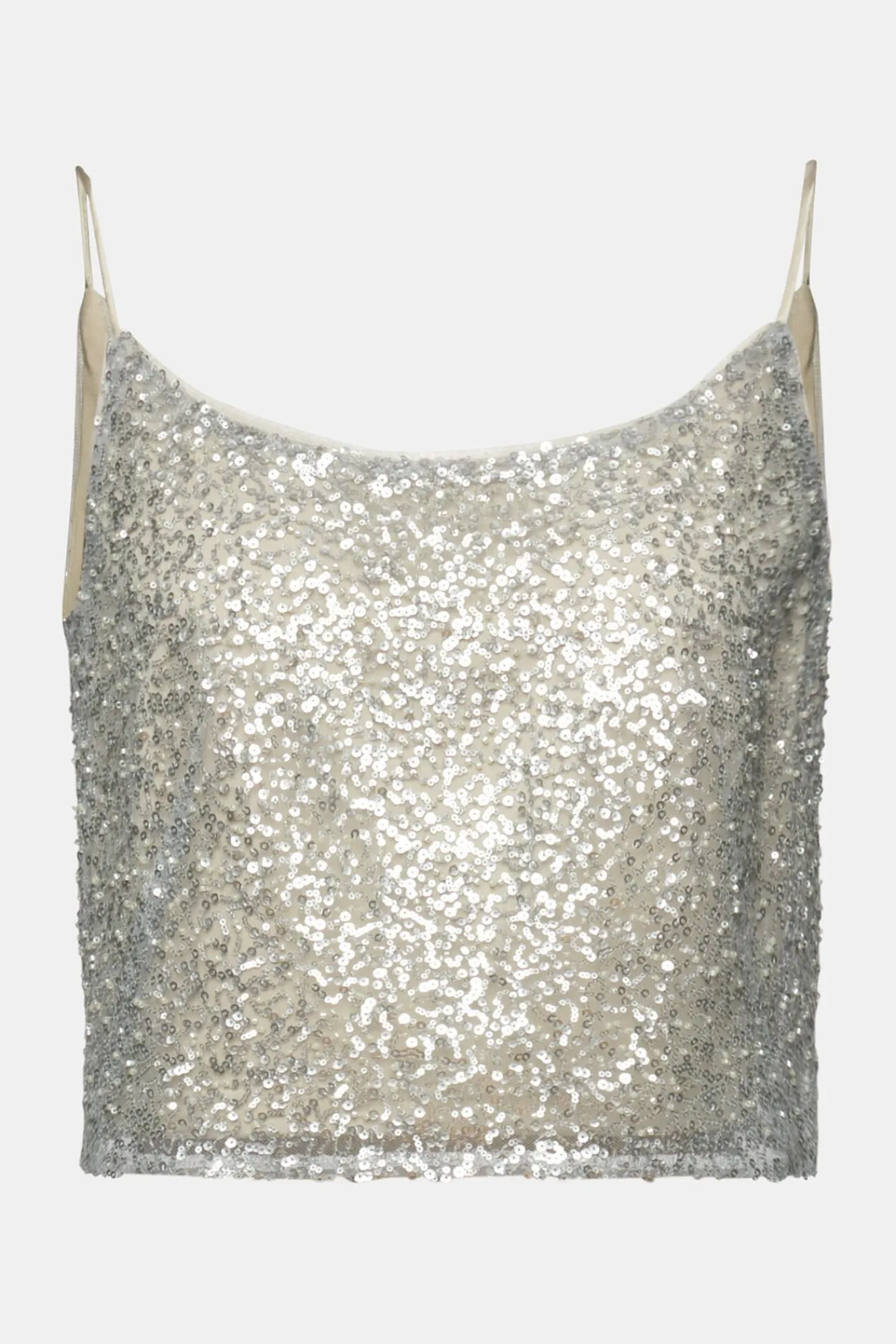Top Corto Lentejuelas Tirantes^Esprit Best Sale