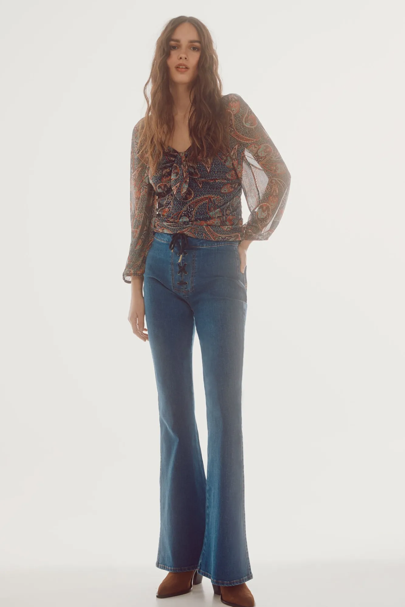 Top De Tul Estampado^Slowlove Best Sale