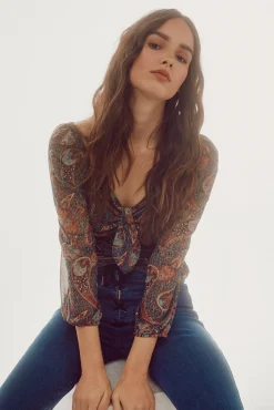Top De Tul Estampado^Slowlove Best Sale