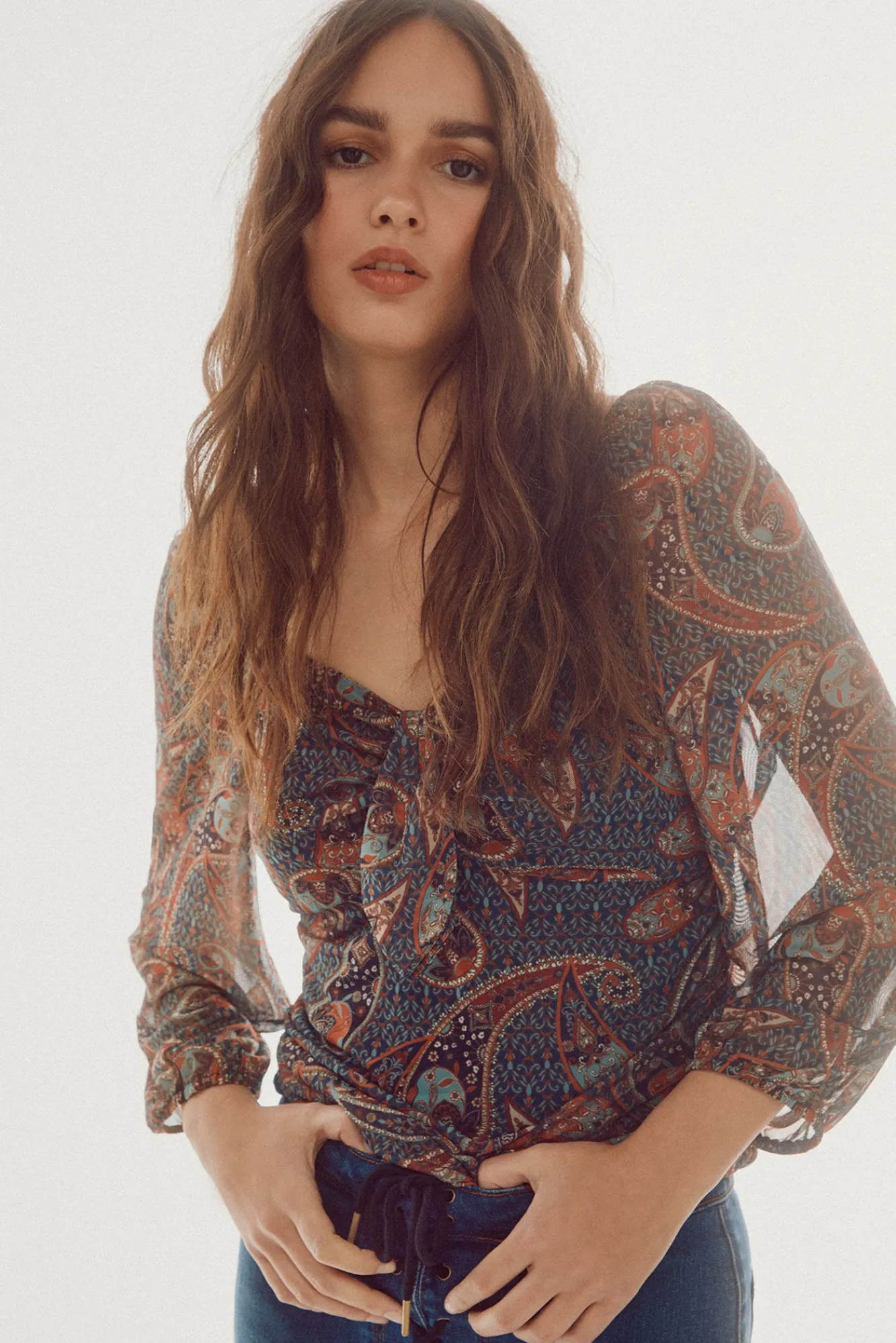 Top De Tul Estampado^Slowlove Best Sale