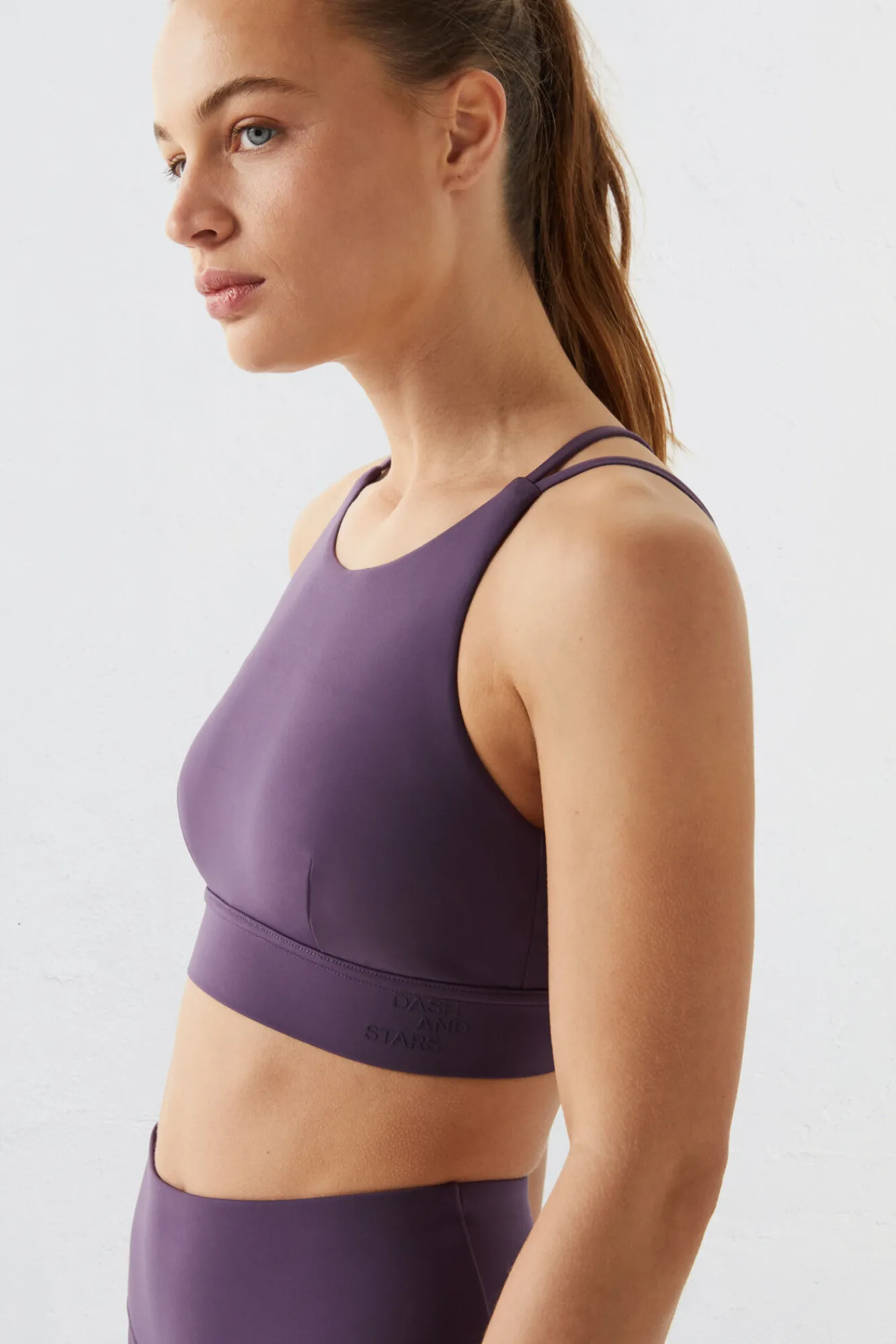 Top Deportivo Morado Collagen Feel^Dash and Stars Fashion