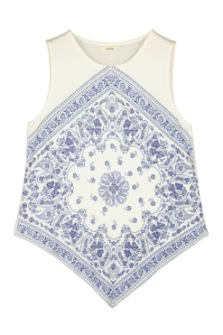 Top Fluido Con Print^Slowlove Best Sale
