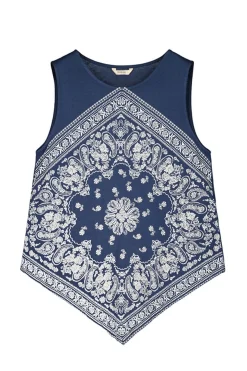 Top Fluido Con Print^Slowlove Cheap