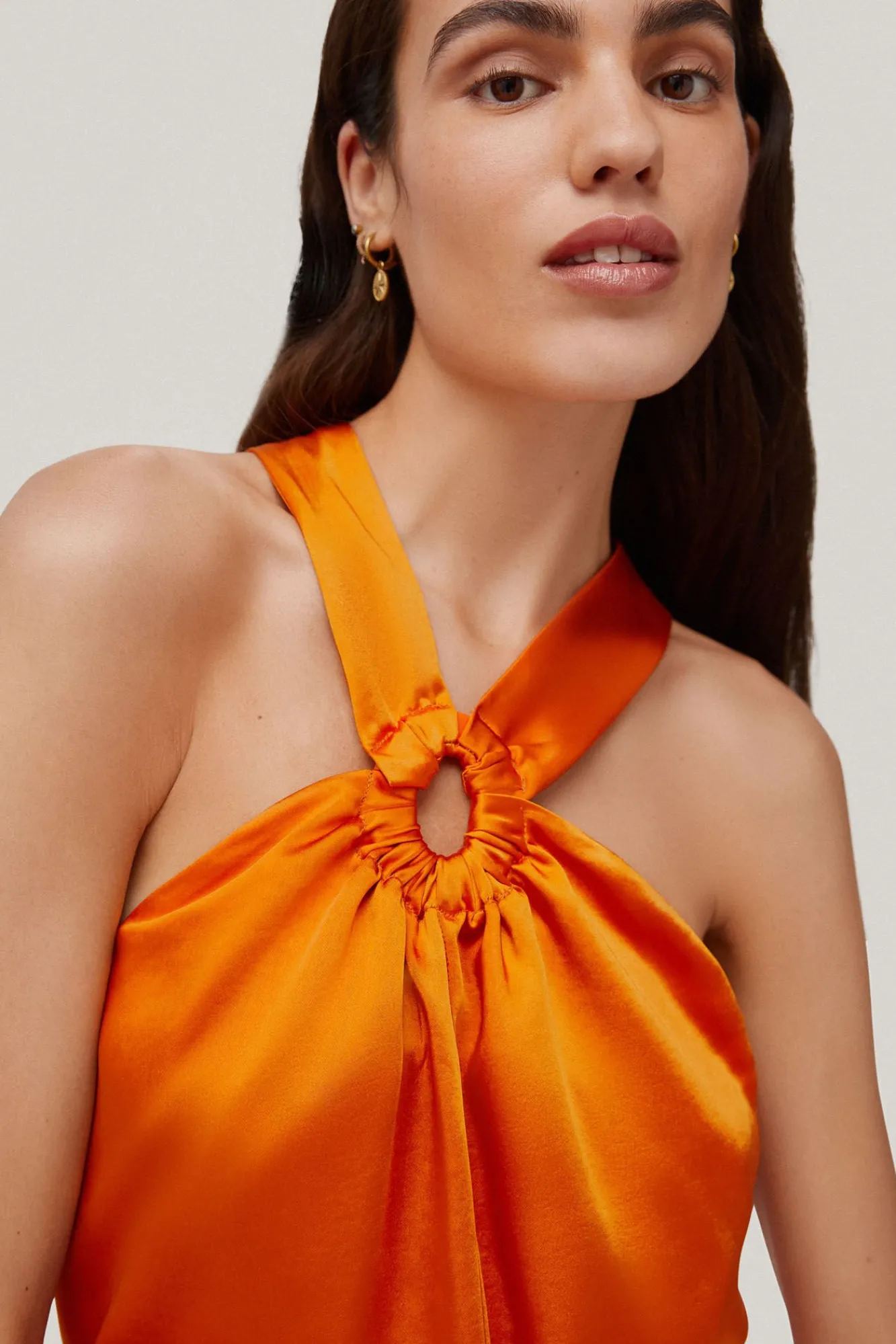 Top Halter Satinado^Pedro del Hierro Hot