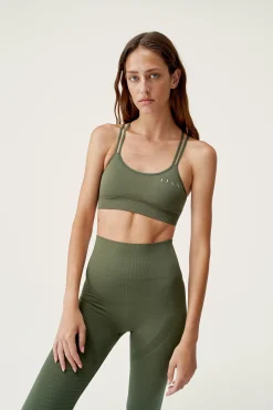Top Hatha Dark Olive^Born Living Yoga Outlet