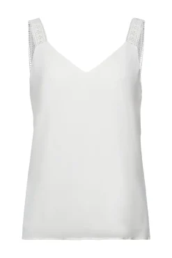 Top Lencero Encaje Viscosa^Esprit Clearance