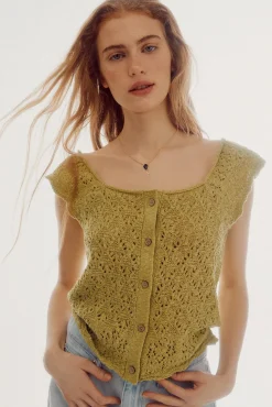 Top Rustico Botones^Slowlove Best Sale