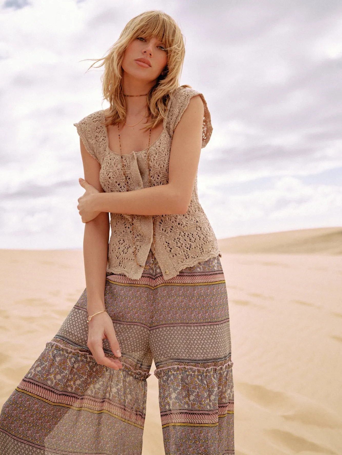 Top Rustico Botones^Slowlove Sale