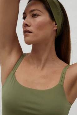 Top Sujetador Deportivo Verde Collagen Feel^Dash and Stars Shop