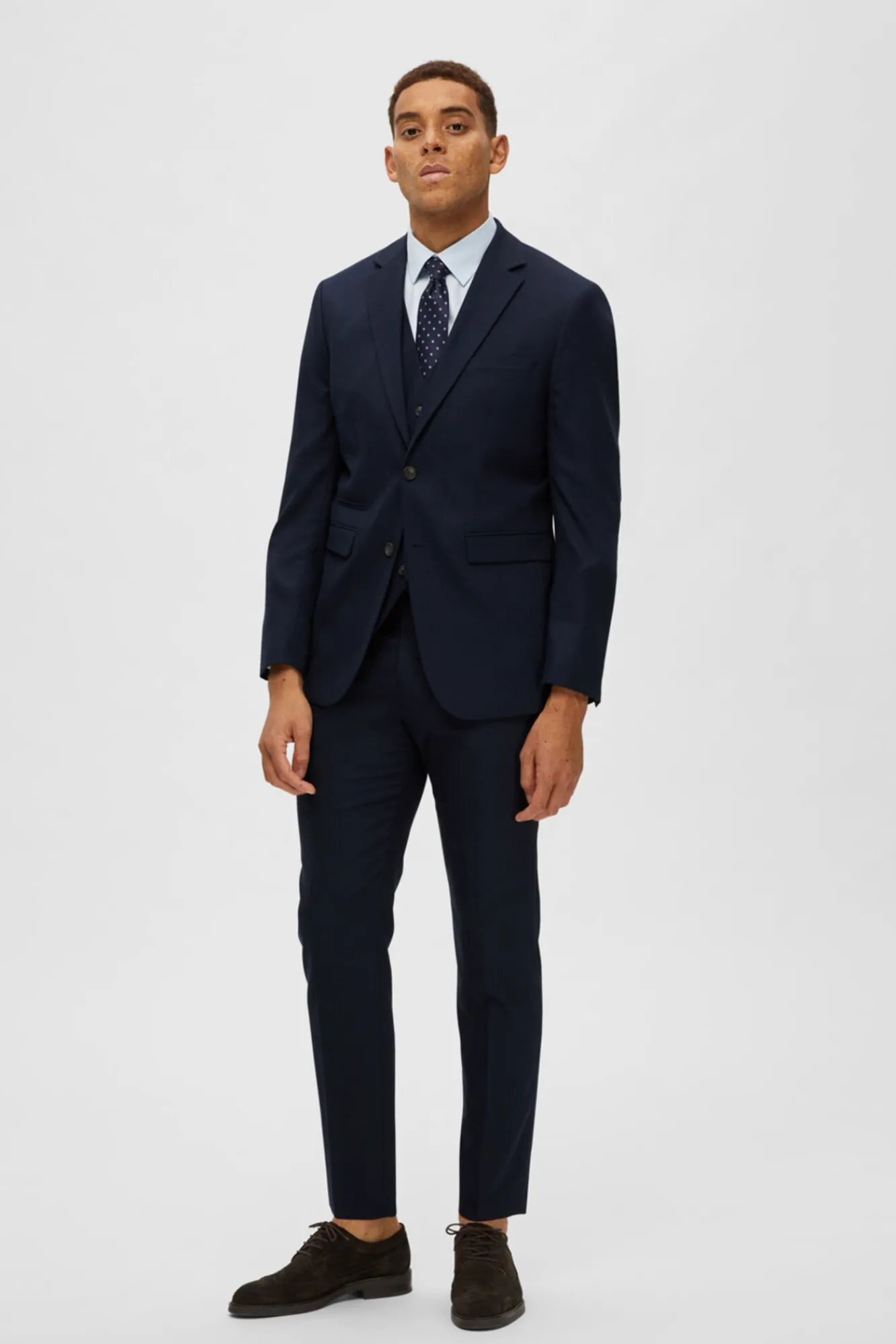 Traje De Dos Piezas De Hombre Slim Fit^Selected Cheap