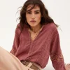 Triana Blusa Fluida Bordada^Hoss Intropia Best Sale
