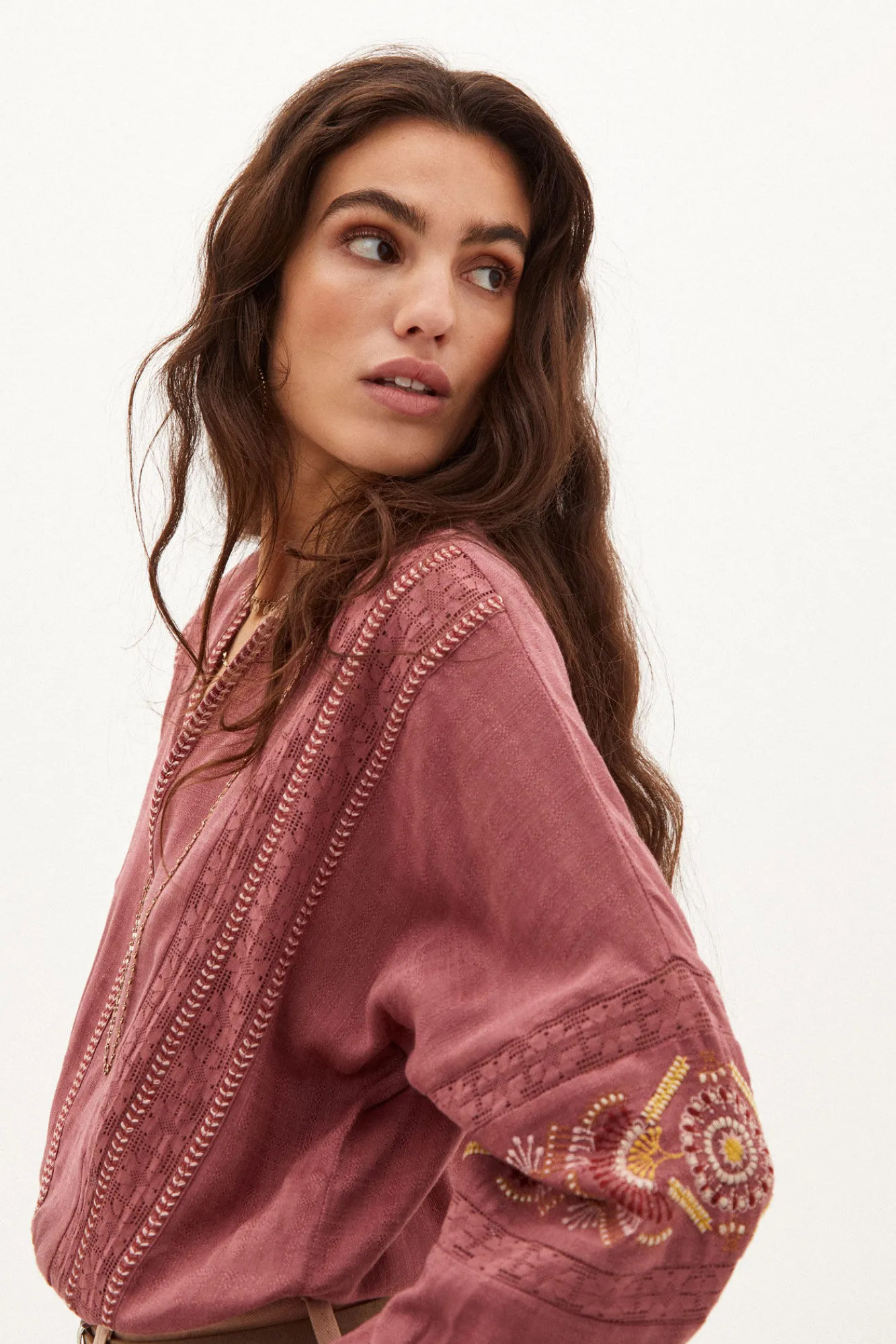 Triana Blusa Fluida Bordada^Hoss Intropia Best Sale