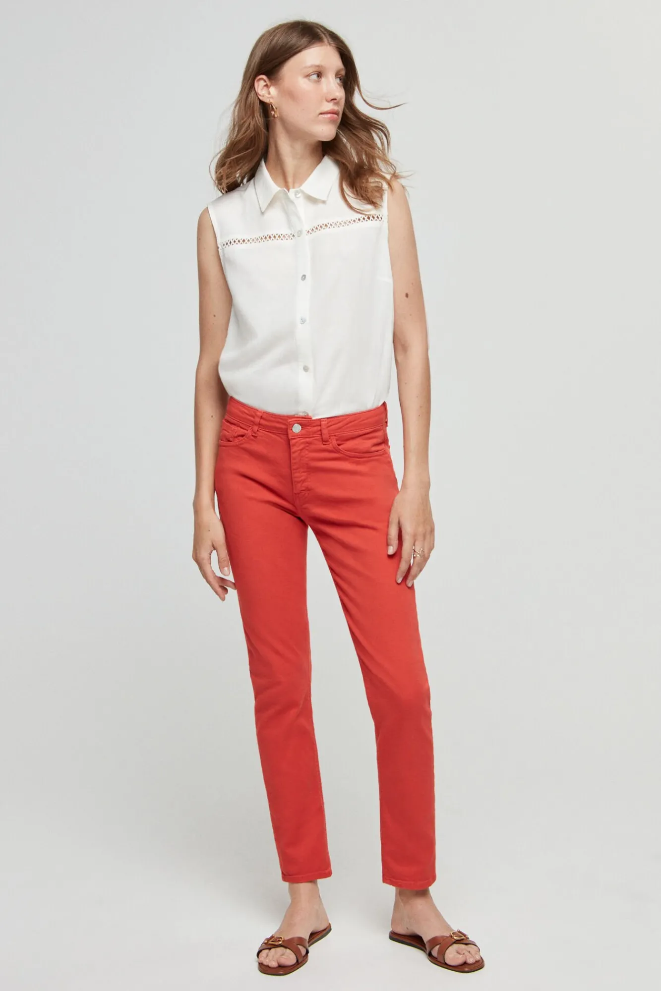 Vaqueros Slim Fit 5 Bolsillos^Esprit Discount