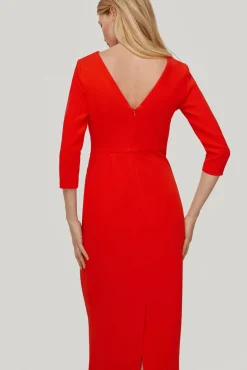 Vestido Ajustado Con Nudo^Pedro del Hierro Outlet