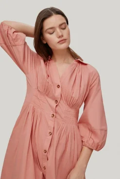 Vestido Algodon Jaretas^Pedro del Hierro Shop