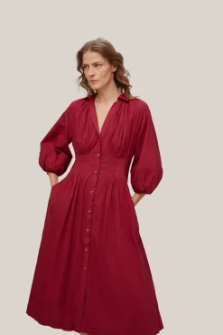 Vestido Algodon Jaretas^Pedro del Hierro New