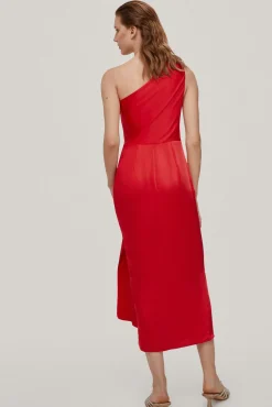 Vestido Asimetrico Satinado^Pedro del Hierro Sale
