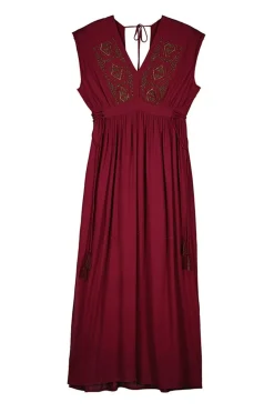 Vestido Bordado Abalorios^Slowlove Best Sale