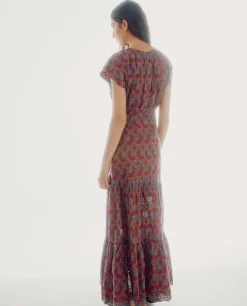 Vestido Bordados Perforados^Slowlove Online