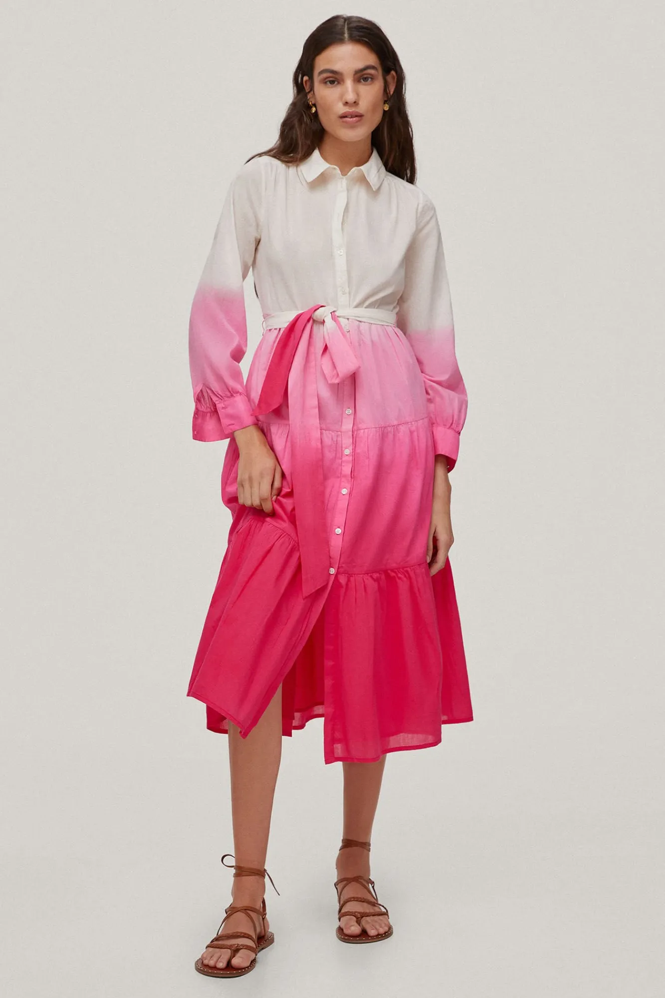 Vestido Camisero Tie Dye^Pedro del Hierro Cheap