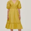 Vestido Con Bordado De Cintas^Pedro del Hierro Store