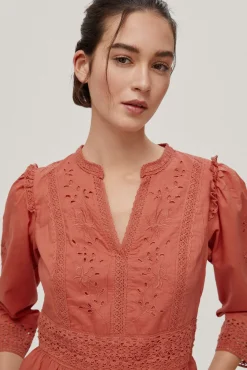 Vestido Corto Con Detalles^Pedro del Hierro Flash Sale