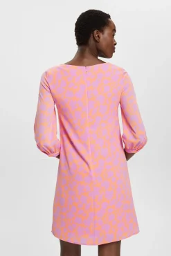 Vestido Corto Corte Recto Estampado Allover^Esprit Discount