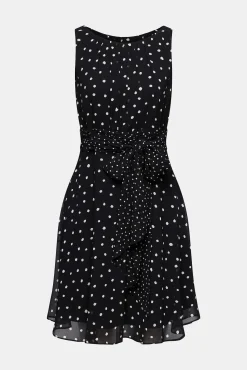 Vestido Corto De Gasa Con Cintura Fruncida^Esprit Fashion