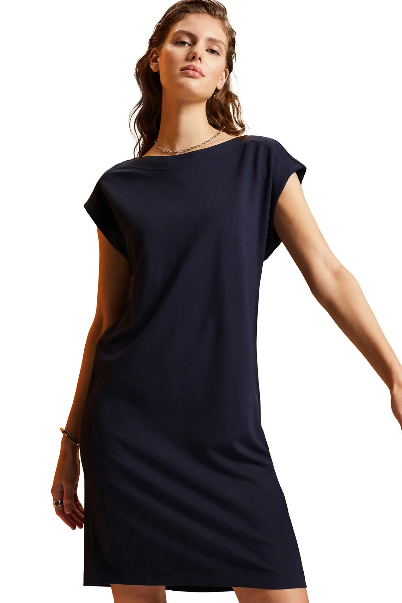 Vestido Corto Felpa Monocolor^Esprit Outlet