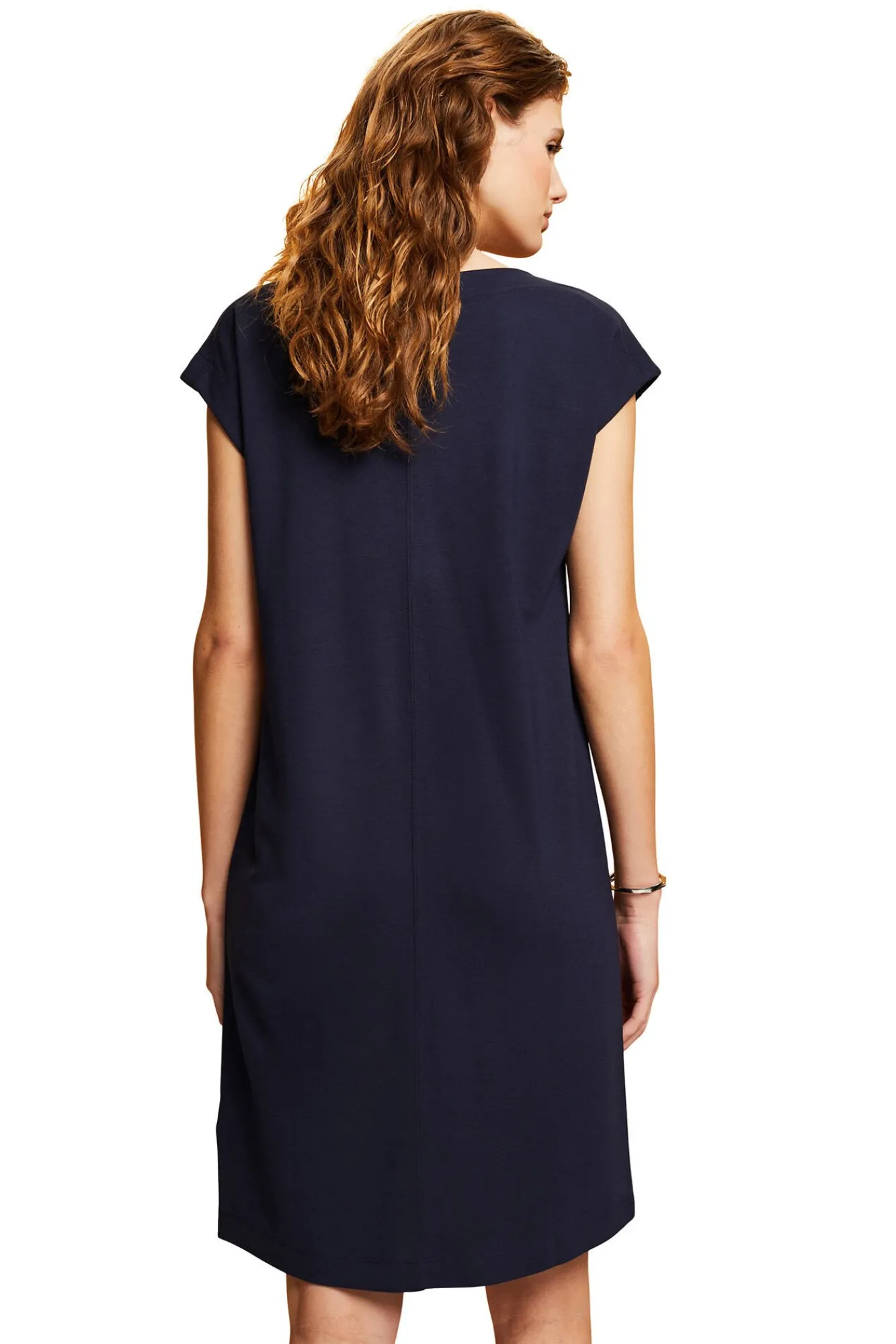 Vestido Corto Felpa Monocolor^Esprit Outlet