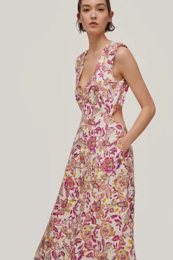 Vestido Cut Out Estampado^Pedro del Hierro Discount