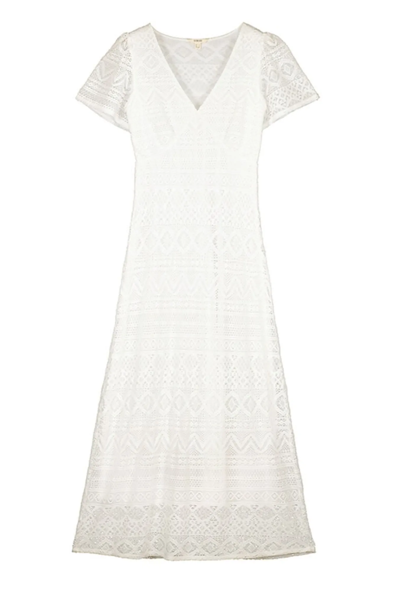 Vestido De Crochet De Punto^Slowlove Hot