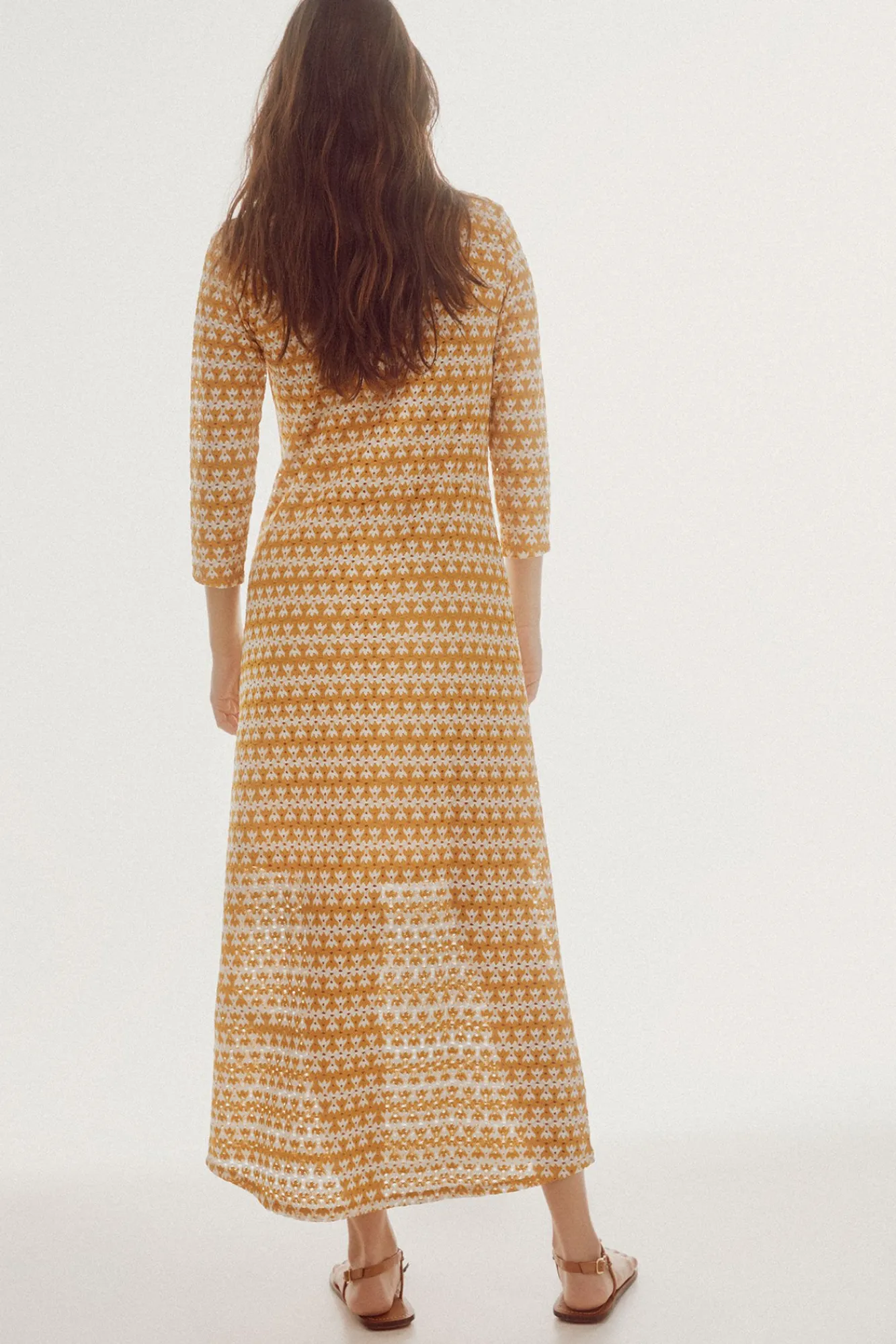 Vestido De Encaje De Punto^Slowlove Outlet